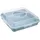 KEEEPER Kuchenhaube/Partybutler "enrico", nordic-blue herausnehmbare Kuchenplatte, ergonomischer Griff, Kuchentransportbox, Blau, Transparent