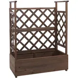 MCW Hochbeet MCW-P67 114 x 85 x 44 cm Braun