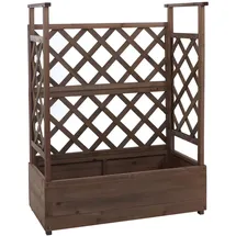 MCW Hochbeet MCW-P67 114 x 85 x 44 cm Braun