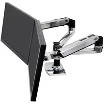 Ergotron LX-Montagearm für 2 Monitore nebeneinander 10-24"