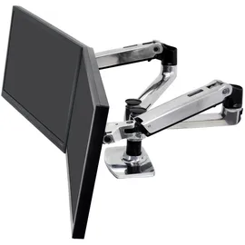Ergotron LX-Montagearm für 2 Monitore nebeneinander 10-24"