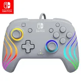 PDP Afterglow Wave Controller Grau Nintendo Switch