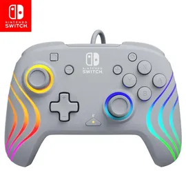 PDP Afterglow Wave Controller Grau Nintendo Switch