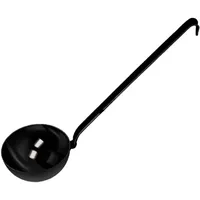 RIESS Riess, 0309-022, Schöpflöffel 9cm, CLASSIC SPEZIALARTIKEL, Emaille, schwarz,