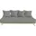Karup Daybett KARUP DESIGN "Senza, Sofa, mit Futonmatratze, minimalistisch, massives Kiefernholz", grau (grau, klarlackiert), B:200cm H:85cm L:90cm, Daybetten, Handgefertigt, skandinavisches Design, vielseitig, schlichter Stil