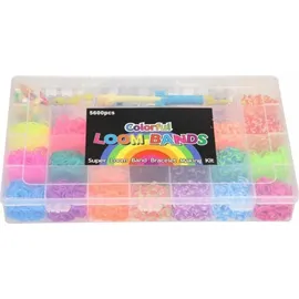 van manen's handelsonderneming Loom Bands Set 5600tlg in Box mit Zubehör