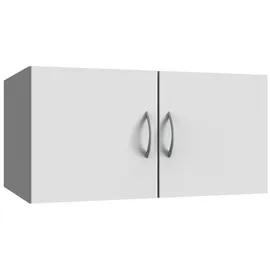 freiraum Mehrzweckschrank Multiraumkonzept (BxH: 80x40 cm) in WEISS mit 2 Türen weiß