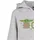 Mister Tee Mandalorian The Child Kapuzenpullover Heather Grey 146-152 cm