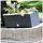 Prosperplast Blumenkasten Rato 60 x 24,5 x 24 cm anthrazit