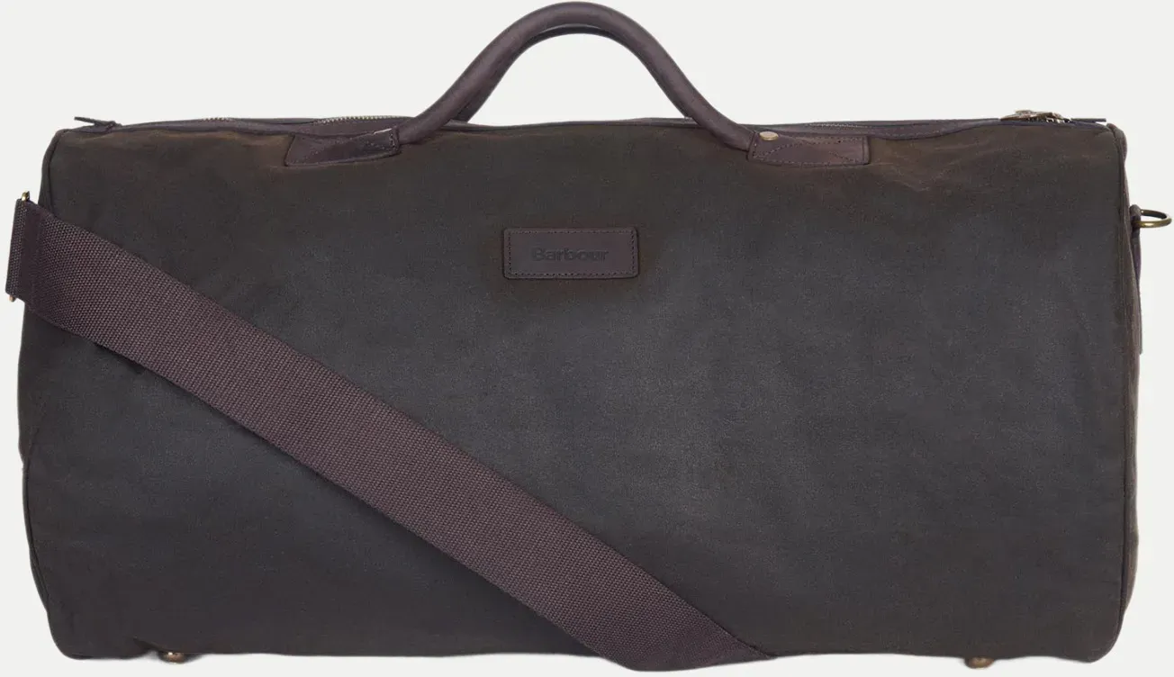 Reisetasche Wax Holdall Schwarz