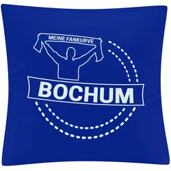 multifanshop Kissenbezug - Bochum - Meine Fankurve - Druck weiß - Kissen