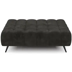 Hocker Gappa Stoff Braun Graubraun