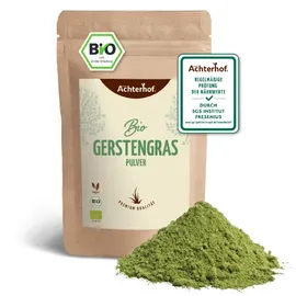 achterhof Bio Gerstengras Pulver 500 g