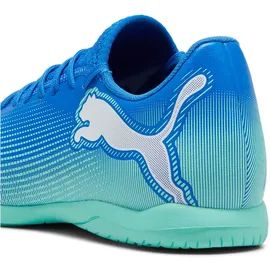 Puma Future 7 Play IT hyperlink blue/mint/puma white 44