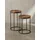 KADIMA DESIGN Beistelltisch Braun Sheesham 30 x 30 x 54 cm