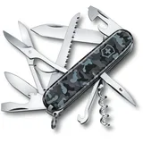 Victorinox Huntsman, 15 Funktionen, Mittleres Taschenmesser Navy Camouflage