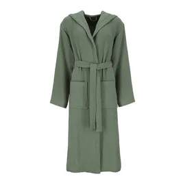 VOSSEN Bademantel Silent L / XL Baumwolle Grün L/XL
