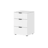 Sconto Nachtschrank Dreamer 45 x 43 x 65 cm Weiß