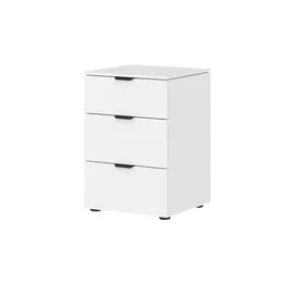 Sconto Nachtschrank Dreamer 45 x 43 x 65 cm Weiß