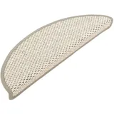 vidaXL Stufenmatte 56 x 17 cm Beige