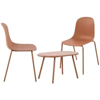 CLP 2er Sitzgruppe Veldin I Garten-Set 2x Stuhl stapelbar