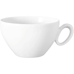 Seltmann Weiden Becher Seltmann Weiden Trio weiß Milchkaffeeobere 0,39l, Porzellan weiß
