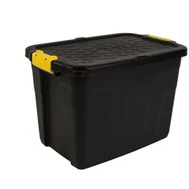 Strata Aufbewahrungsbox 60 x 40 x 40 cm 1-tlg. schwarz/gelb