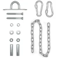 AMANKA 230 kg Hängesessel Kette mit Deckenhaken 100cm Aufhängung
