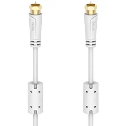 201132 Koaxialkabel für Kabelrouter, Netzwerk, F-Stecker, 75 ?, 100 dB