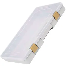 Westin Angelbox W3 Game Tackle Box Grau/Transparent 36 cm x 22,5 cm x 8 cm