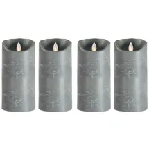 SOMPEX LED-Kerze 18 cm grau