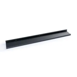 Home4You Wandregal 80 x 10 x 4 cm Schwarz