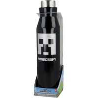 Stor 580 ml Edelstahl Thermo-Mehrwegflasche |Minecraft