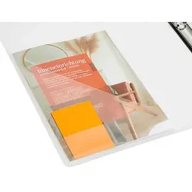 Eichner Präsentationsringbuch 2-Ringe grau-transparent