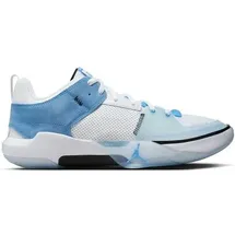 Nike Herren Basketballschuhe Jordan One Take 5 Basketball, Größe 44 in Silber WHITE/LEGEND BLUE-BLACK