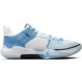 Nike Herren Basketballschuhe Jordan One Take 5 Basketball, Größe 44 in Silber WHITE/LEGEND BLUE-BLACK