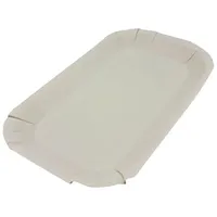SWS 100 Pappschalen Pommesschalen Imbissschalen mit Fettbarriere oval weiß