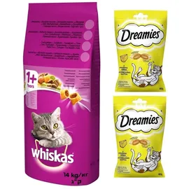 Whiskas 1+ mit Huhn 14 kg