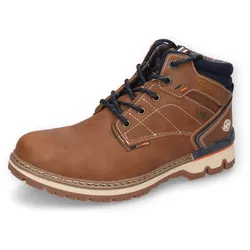 Schnürboots, Trekking Stiefel, Workerboots, Winterstiefel mit Dock-Tex, Gr. 45, cognac, , 97590604-45