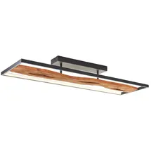 Brilliant - Dimmbare LED-Deckenleuchte CHAUMONT LED/48W/230V - Braun/Schwarz