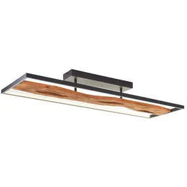 Brilliant - Dimmbare LED-Deckenleuchte CHAUMONT LED/48W/230V - Braun/Schwarz