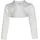 happy girls Bolero aus Satin mit offener Vorderseite, Offwhite, 146