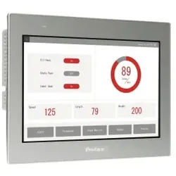 Schneider Electric PFXSTW6600WAD Pro-face STW6000 12”W Basic Web Panel Touch-Panel resistiv, 2 x Ethernet (Daisy Chain), USB, Web Browser, HTML5