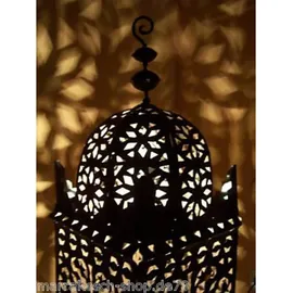Marrakesch Orient & Mediterran Interior Orient Laterne Frane 105 cm schwarz