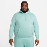 Nike Herren Sweatshirt Club Fleece mit Kapuze, MINERAL/MINERAL/WHITE, S