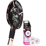 Butterfly Timo Boll SG99 Tischtennisschläger + 3x 40+ 3*** Tischtennisbälle bunt No Size