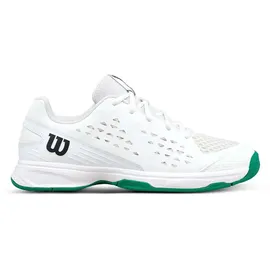 Wilson Rush Pro L Allcourt 2026 weiss/grün Kinder