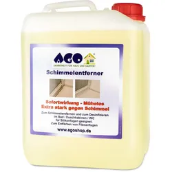 AGO Schimmelentferner 5 L, für Wände, Decken, Silikonfugen, Sofortwirkung gegen Schimmel & Stockflecken