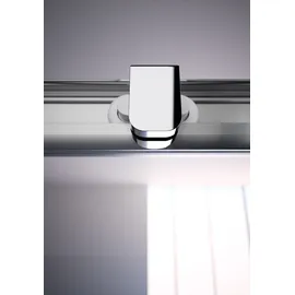 Hüppe Alpha 2 Gleittür, 3-teilig, beweglich, 120 x 190 cm 24304087264, Duschkabinen, silber matt