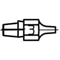 Weller DX 113 HM Lotabsaugdüse Spitzen-Größe 1.2 mm Spitzen-Länge